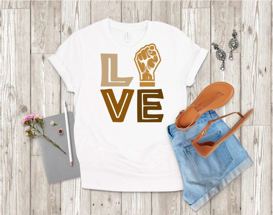 Its All Love T Shirt Essence Design Shop Llc 