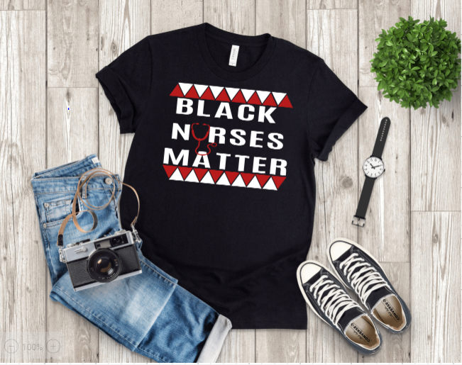 Black Nurses Matter T-Shirt