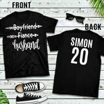 From Girlfriend to Wife "From Boyfriend to Husband" (Couples) T-Shirt