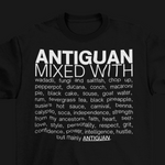 Antiguan Mixed With "Fungi, Saltfish, & Chop Up"