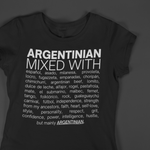 Argentinian Mixed With "Asado & Mate" T-Shirt
