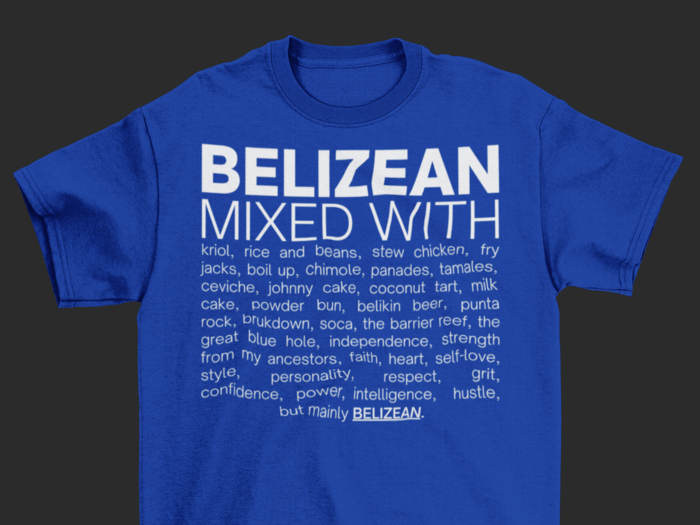 Belizean Mixed With "Kriol & Boil Up" T-Shirt