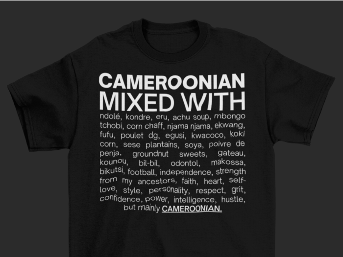 Cameroonian Mixed With "Ndolé & Makossa" T-Shirt
