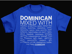 🇩🇴 Dominican (Republic) Mixed With "Merengue & La Bandera" T-Shirt 🇩🇴