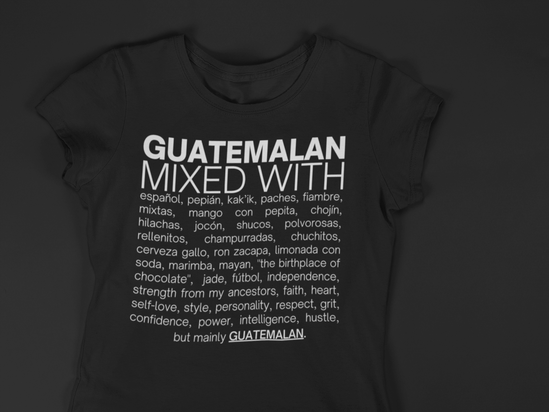 Guatemalan Mixed With "Pepián & Ron Zacapa"