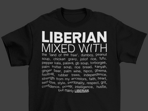 Liberian Mixed With "Dumboy & Hipco" T-shirt