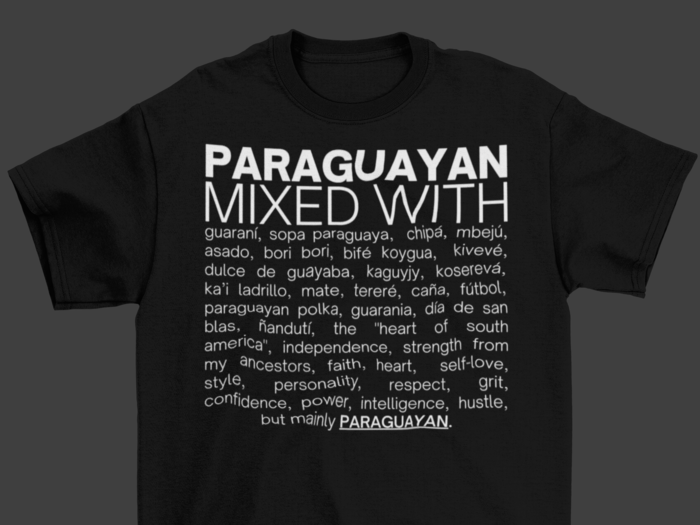 Paraguayan Mixed With "Chipá & Guarania" T-shirt