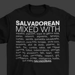 Salvadorean Mixed With "Pupusas & Panes Rellenos" T-shirt