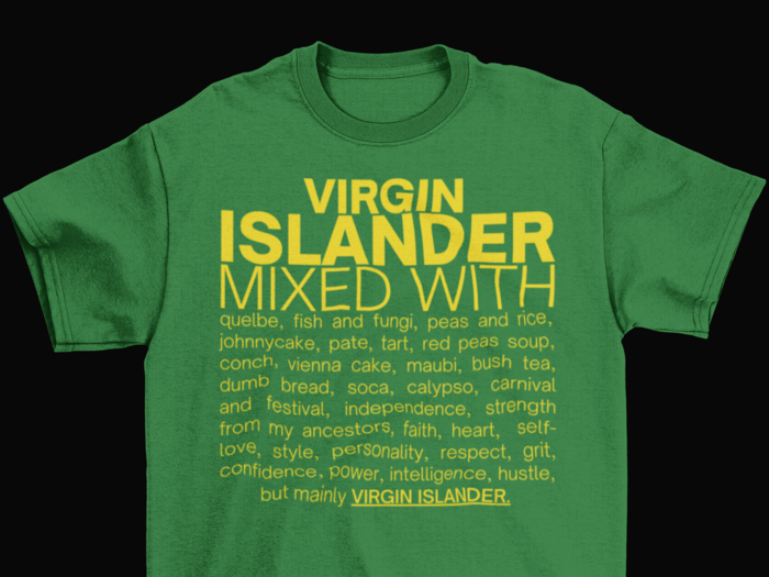 Virgin Islander Mixed With "Fish and Fungi" T-Shirt (Version 3.0)