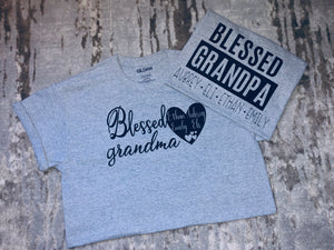 Blessed Grandma (Customizable) T-Shirt