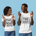 The Boss & The Real Boss (For Couples) T-Shirts
