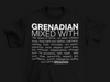 Grenadian Mixed With "Nutmeg & Oil Down" T-Shirt