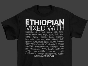 Ethiopian Mixed With "Doro Wat & Tej" T-Shirt