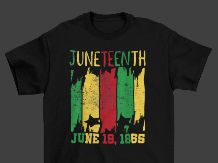 Remember June 19, 1865! "Juneteenth" T-Shirt